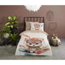 Kinderdekbedovertrekken-Good Morning Duvet cover 140x220 + 1* 60x70 cm