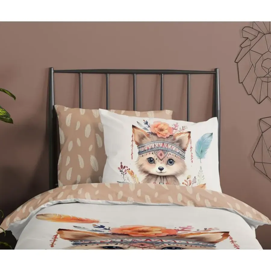 Kinderdekbedovertrekken-Good Morning Duvet cover 140x220 + 1* 60x70 cm