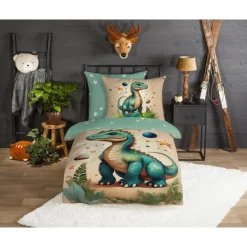 Kinderdekbedovertrekken-Good Morning Duvet cover 135x200 1*80x80
