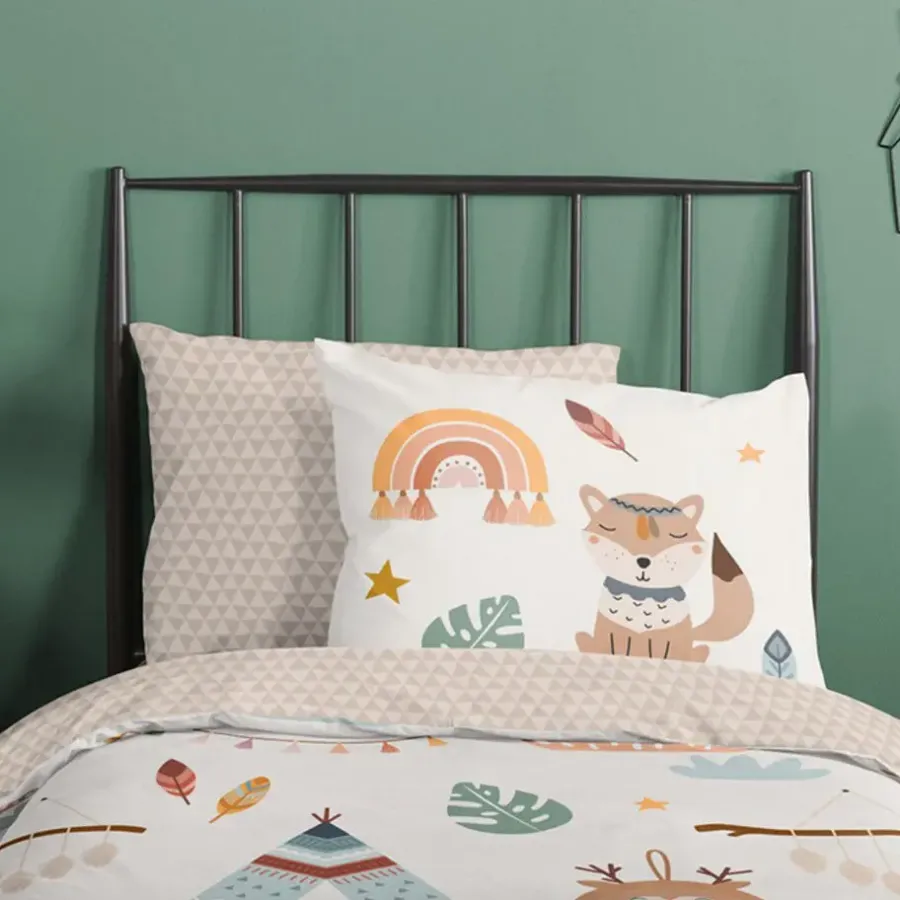 Kinderdekbedovertrekken-Good Morning Duvet cover 140x220 + 1* 60x70 cm