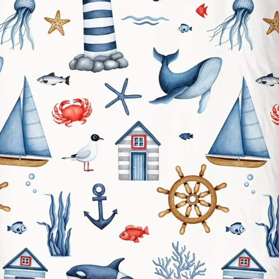 Kinderdekbedovertrekken-Good Morning Duvet cover 100x135 + 1* 40x60 cm