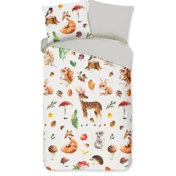 Kinderdekbedovertrekken-Good Morning Duvet cover 140x220 + 1* 60x70 cm