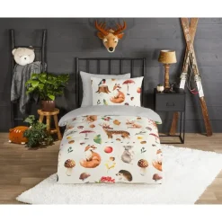 Kinderdekbedovertrekken-Good Morning Duvet cover 140x220 + 1* 60x70 cm