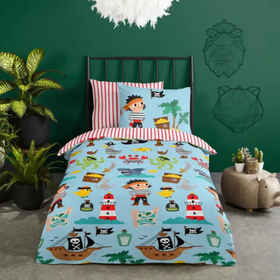 Kinderdekbedovertrekken-Good Morning Duvet cover 100x135 + 1* 40x60 cm
