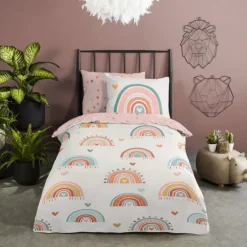 Kinderdekbedovertrekken-Good Morning Duvet cover 100x135 + 1* 40x60 cm