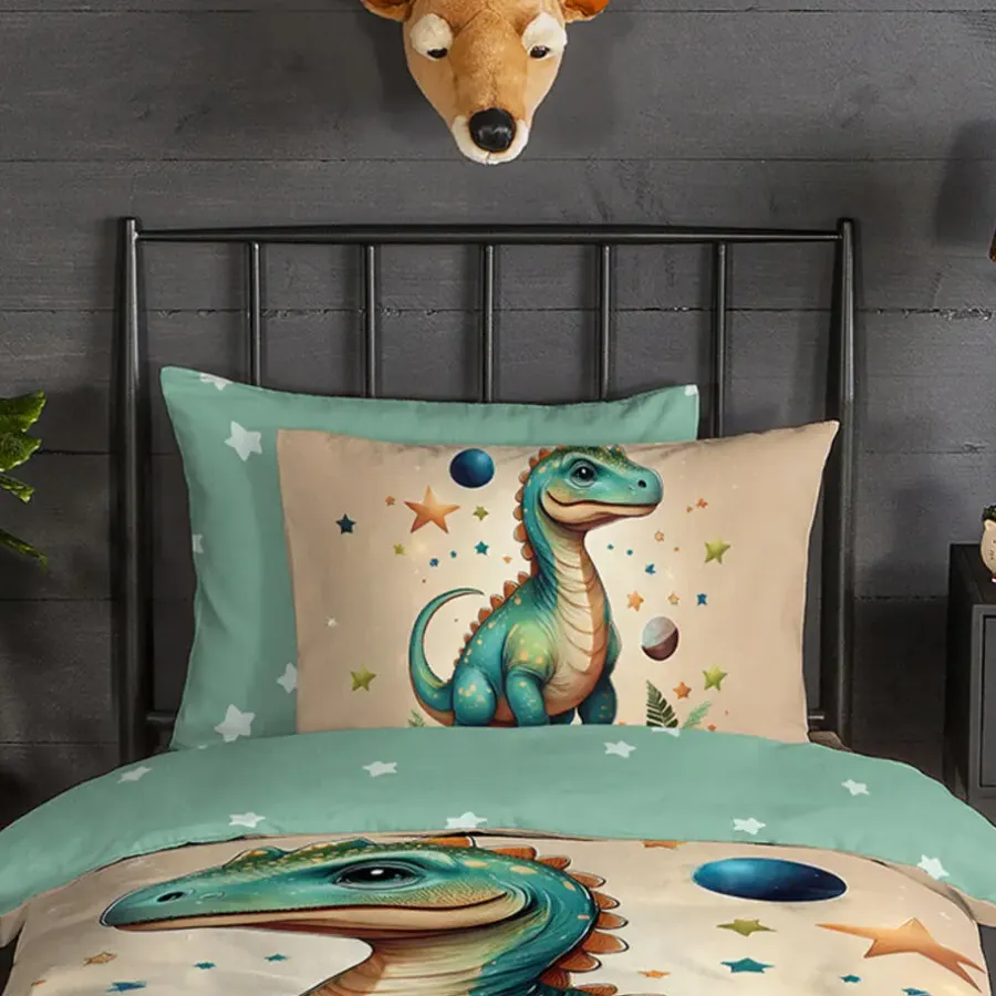 Dekbedovertrekken|Kinderdekbedovertrekken-Good Morning Duvet cover 140x220 + 1* 60x70 cm
