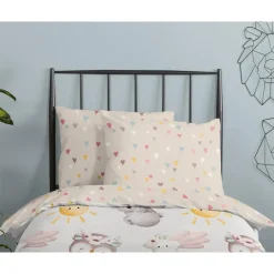 Kinderdekbedovertrekken-Good Morning Duvet cover 100x135 + 1* 40x60 cm