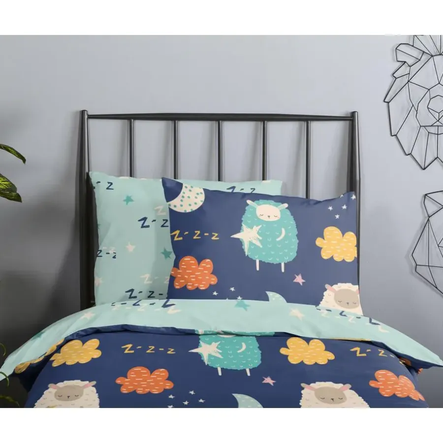 Kinderdekbedovertrekken-Good Morning Duvet cover 140x220 + 1* 60x70 cm