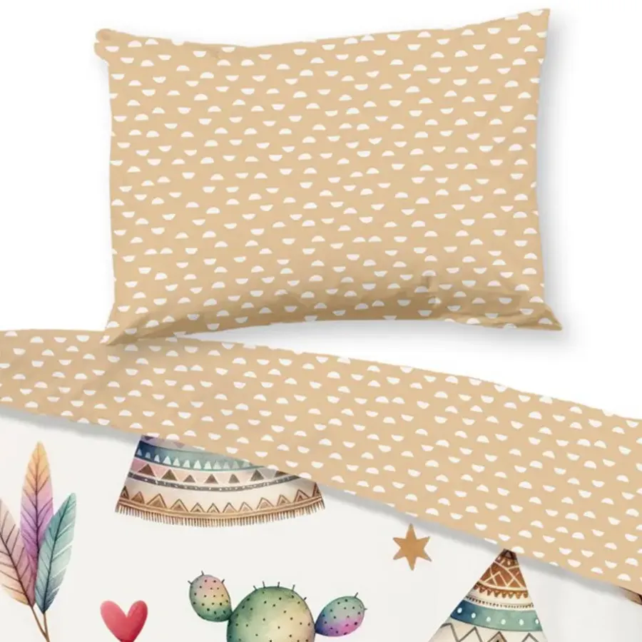 Kinderdekbedovertrekken-Good Morning Duvet cover 140x220 + 1* 60x70 cm