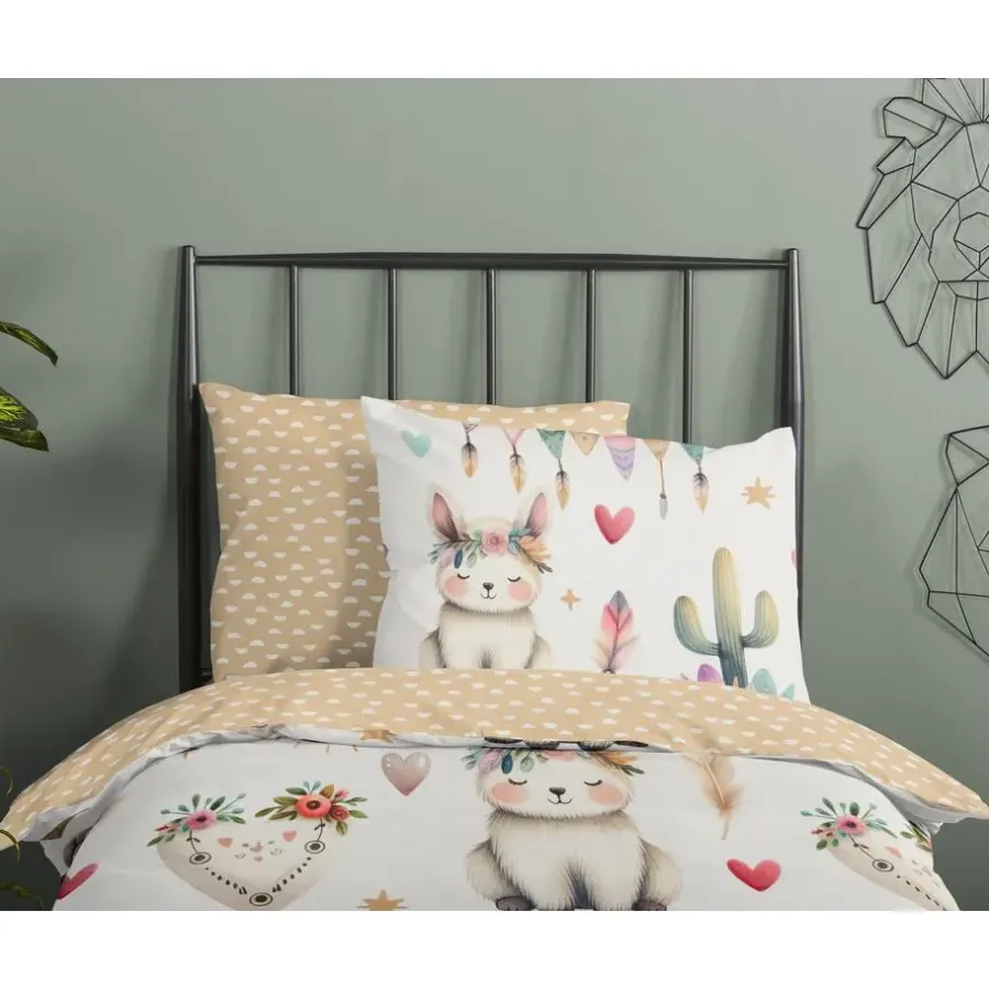 Kinderdekbedovertrekken-Good Morning Duvet cover 140x220 + 1* 60x70 cm
