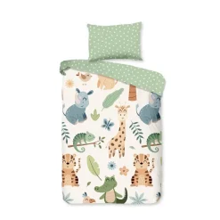 Kinderdekbedovertrekken-Good Morning Duvet cover 100x135 + 1* 40x60 cm