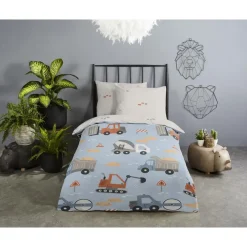 Kinderdekbedovertrekken-Good Morning Duvet cover 100x135 + 1* 40x60 cm