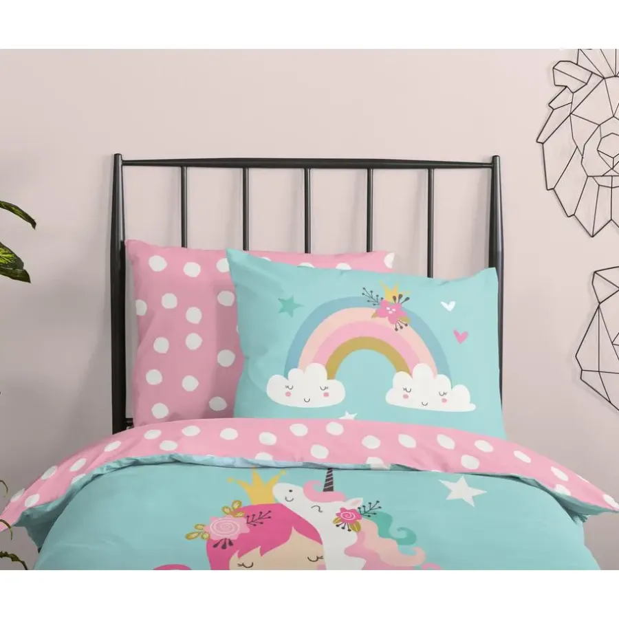 Kinderdekbedovertrekken-Good Morning Duvet cover 140x220 + 1* 60x70 cm
