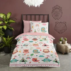 Kinderdekbedovertrekken-Good Morning Duvet cover 100x135 + 1* 40x60 cm