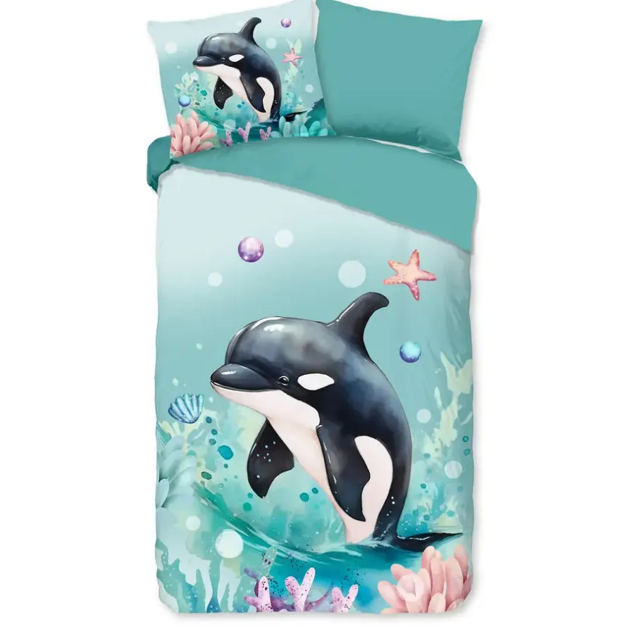 1-Persoons Dekbedovertrekken-Pure Duvet cover 140x220 + 1* 60x70 cm