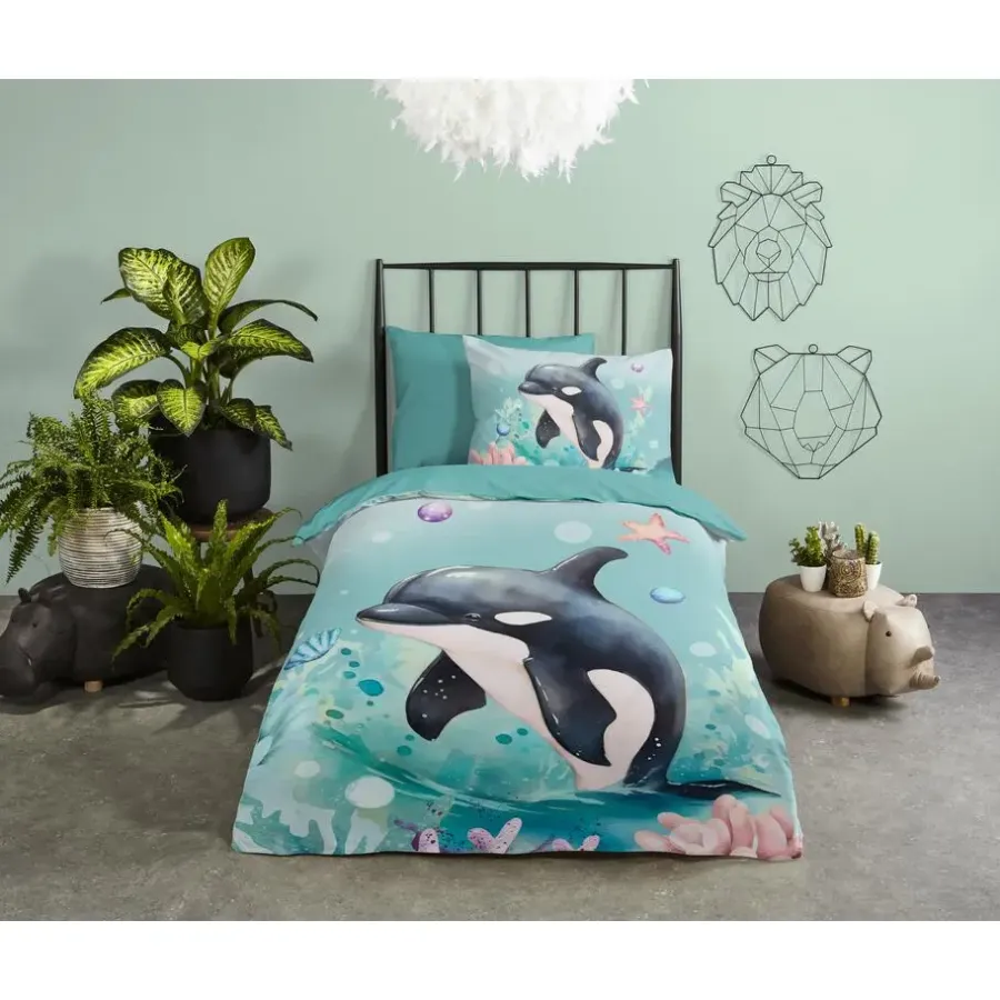 1-Persoons Dekbedovertrekken-Pure Duvet cover 140x220 + 1* 60x70 cm