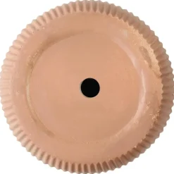 Leen Bakker EANTIO - Bloempot - 25 x 25 x 38 cm - Bruin - Kleivezels