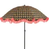 Parasols-Edelman Mitchell parasol hart zwart - Ø220 x 238 cm