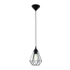 Hanglampen-EDI light Tarbes Hanglamp - E27 - Ø 17,5 cm - Grijs