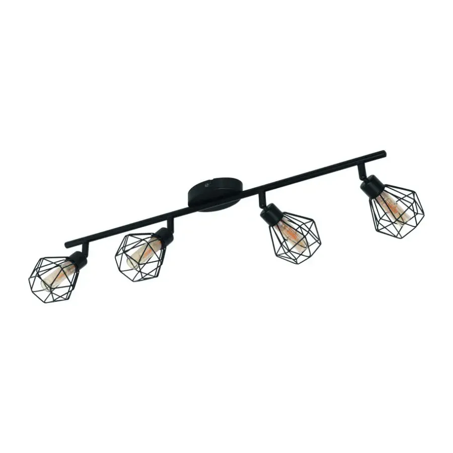 EDI light Zapata 1 Opbouwspot - 4 lichts - G9 - Glas - Amber