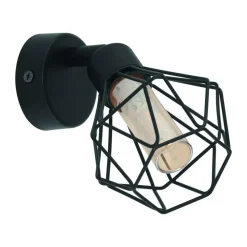Spots-EDI light Zapata 1 Opbouwspot - 1 lichts - G9 - Glas - Amber