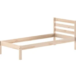 Vipack Eenpersoonsbed Pino 90x200cm - massief dennenhout