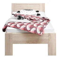 Emob Eenpersoonsbed Sartre 90x200 - eik