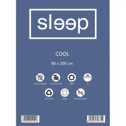 Dekbedden-Emob Eenpersoonsmatras Cool 90x200x10cm - koudschuim