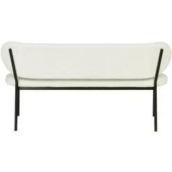 Eetkamerbanken-Giga Meubel Eetkamerbank Beige Stof - Diepte 63cm - Zitbreedte 160cm - Maddie