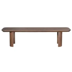 Eetkamerbanken-StarFurn Eetkamerbank Bruin Hout - 280x38x45cm - Maré