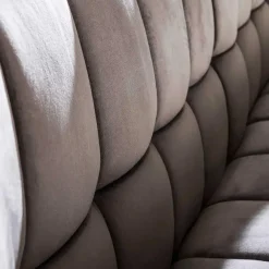 Emob Eetkamerbank Rilla 180cm velours - antraciet