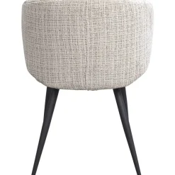 Eetkamerstoelen-Leen Bakker Eetkamerstoel Demi - beige