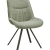 Eetkamerstoelen-Leen Bakker Eetkamerstoel Gijs - groen