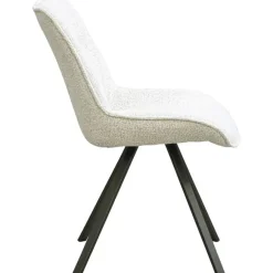 Eetkamerstoelen-Leen Bakker Eetkamerstoel Gijs - lichtgrijs