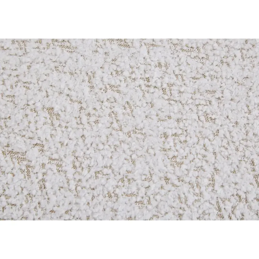 Eetkamerstoelen-Furnihaus Eetkamerstoel Oscar Beige Boucle Set van 2