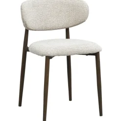 Eetkamerstoelen-Leen Bakker Eetkamerstoel Tibor - beige