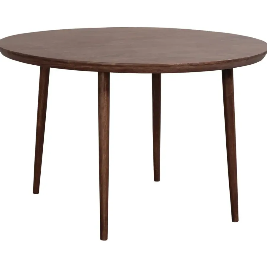 Ronde Eettafels-Leen Bakker Eetkamertafel Lexy rond - mangohout - 76xØ120 cm
