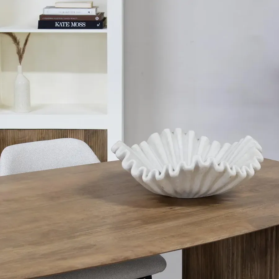 Giga Meubel Eettafel Deens Ovaal - Naturel Mangohout - 200x100x76cm - Juro