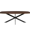 StarFurn Eettafel Deens Ovaal Bruin Hout - 240x110x76cm - Ferris
