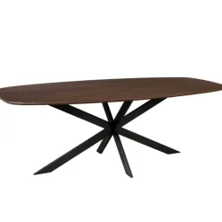 StarFurn Eettafel Deens Ovaal Bruin Hout - 240x110x76cm - Ferris