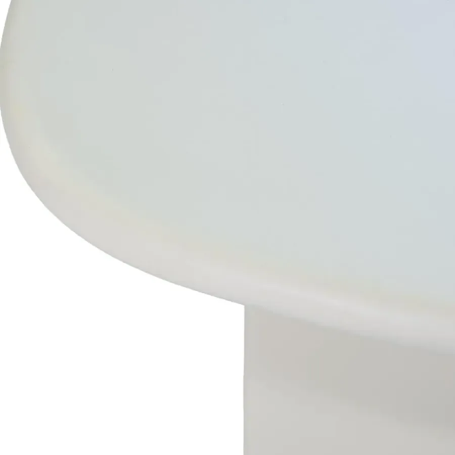 Giga Meubel Eettafel Deens Ovaal 200cm - Beige Beton - Gin
