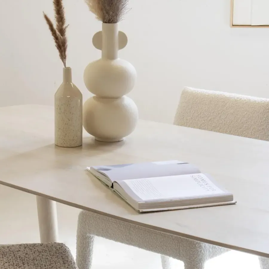 Giga Meubel Eettafel Deens Ovaal 170cm - Naturel Mangohout - Leone