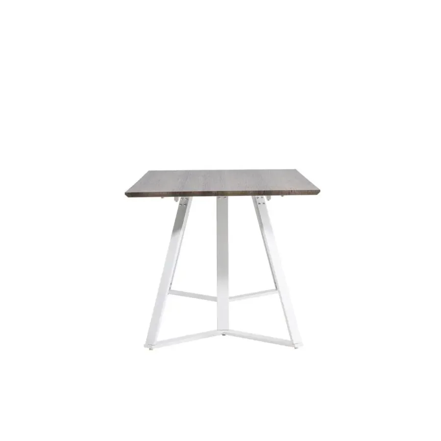 Fjôrd Eettafel Eiken Hout Wit - 180x90x75cm - Marina