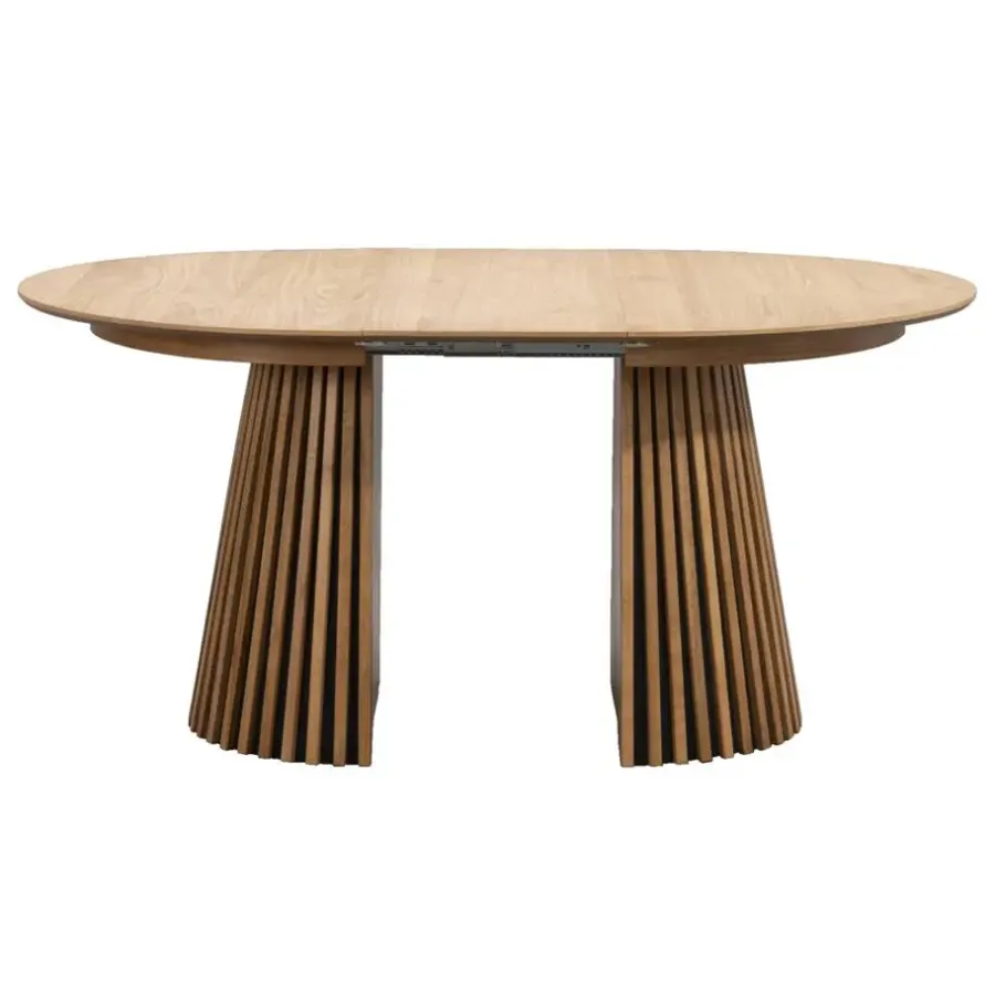 Leen Bakker Eettafel Irene - walnoot - uitschuifbaar