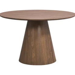 Leen Bakker Eettafel Louis - walnoot - Ø120 cm