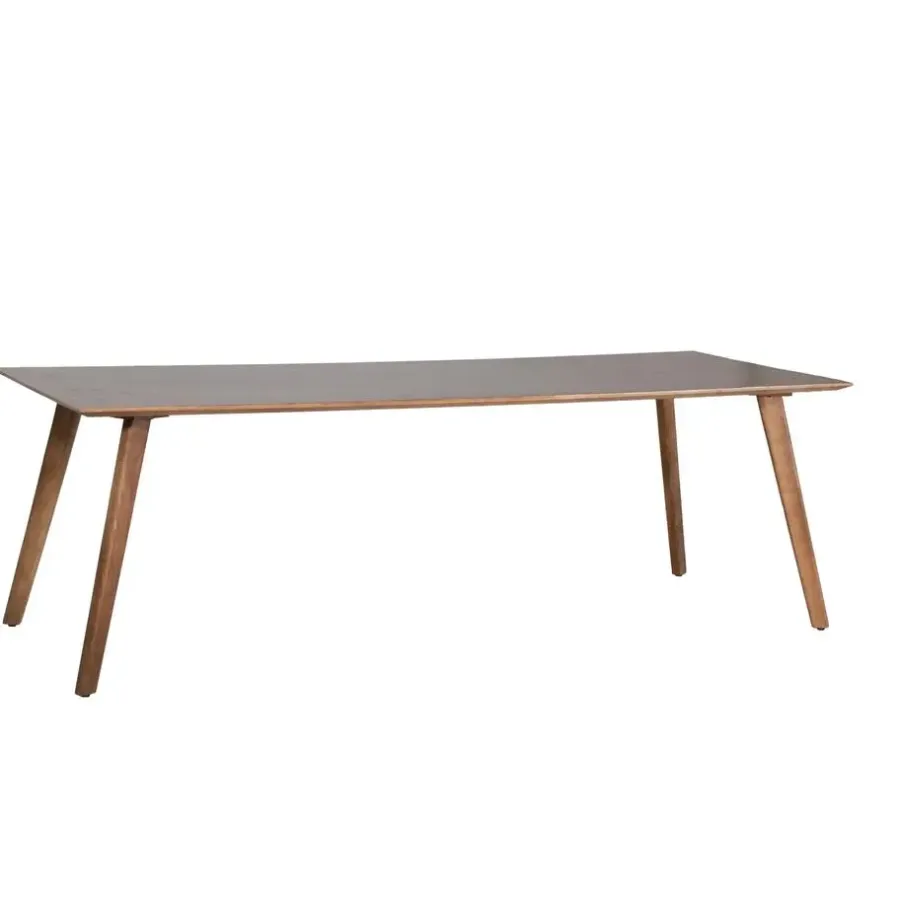 Giga Meubel Eettafel Mangohout - 200x90x76cm - Landelijk - Oslo