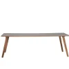 Giga Meubel Eettafel Naturel - 240x90x76cm - Mangohout - Tafel Oslo