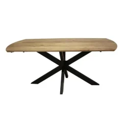 Giga Living Eettafel Naturel Acaciahout - 275x90x77cm - Extend