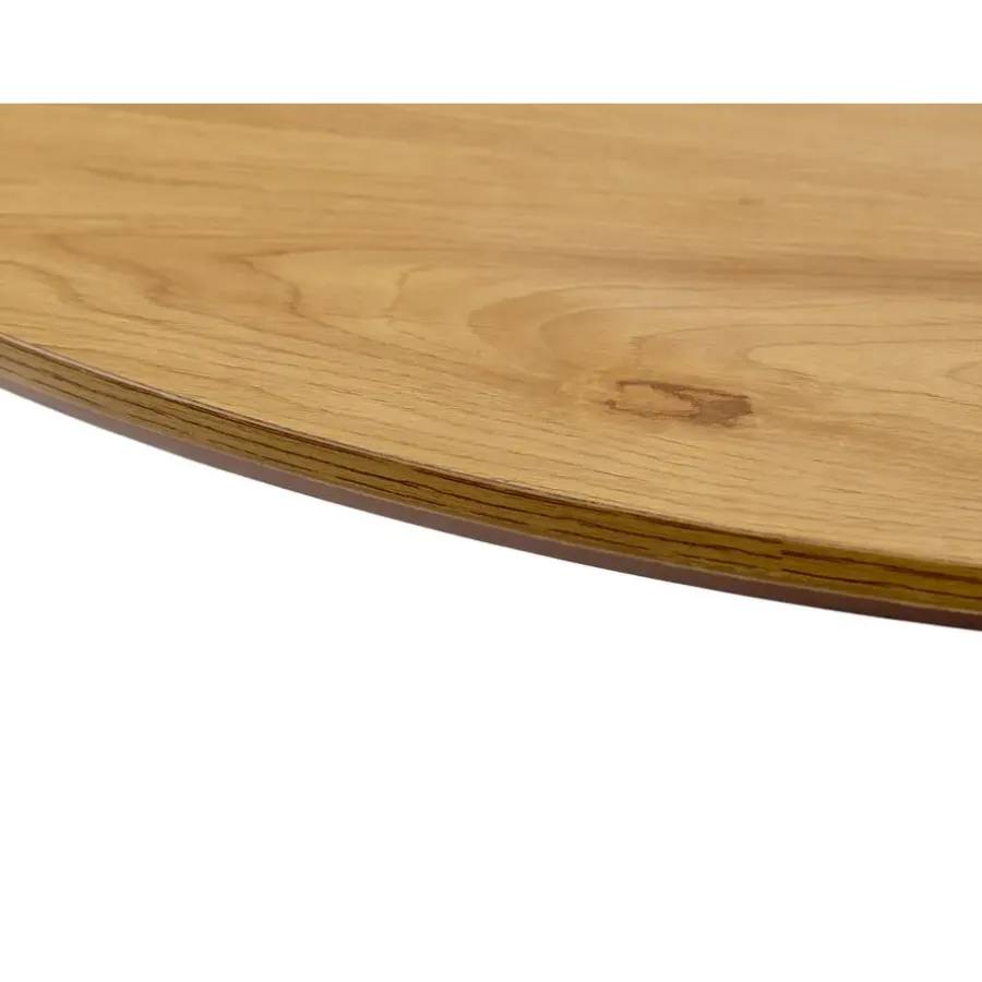 Giga Living Eettafel Naturel Eiken - Ø100x73,5cm - Cesura