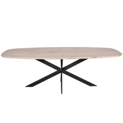 StarFurn Eettafel Naturel Hout - 200x100x76cm - Ferris